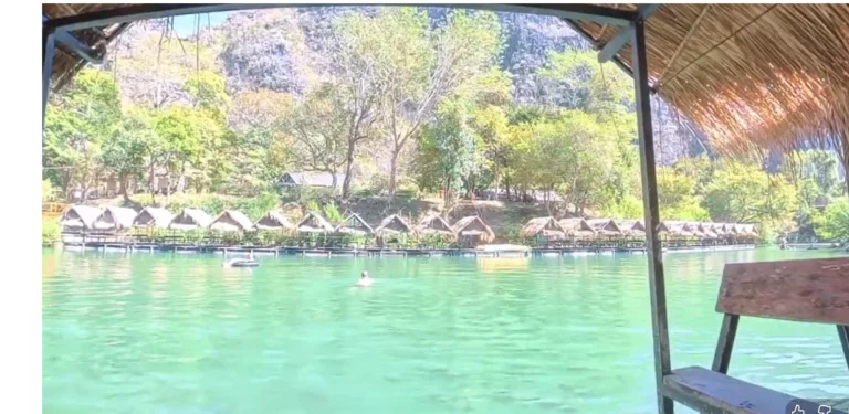 Le lac paradisiaque de Thafalang