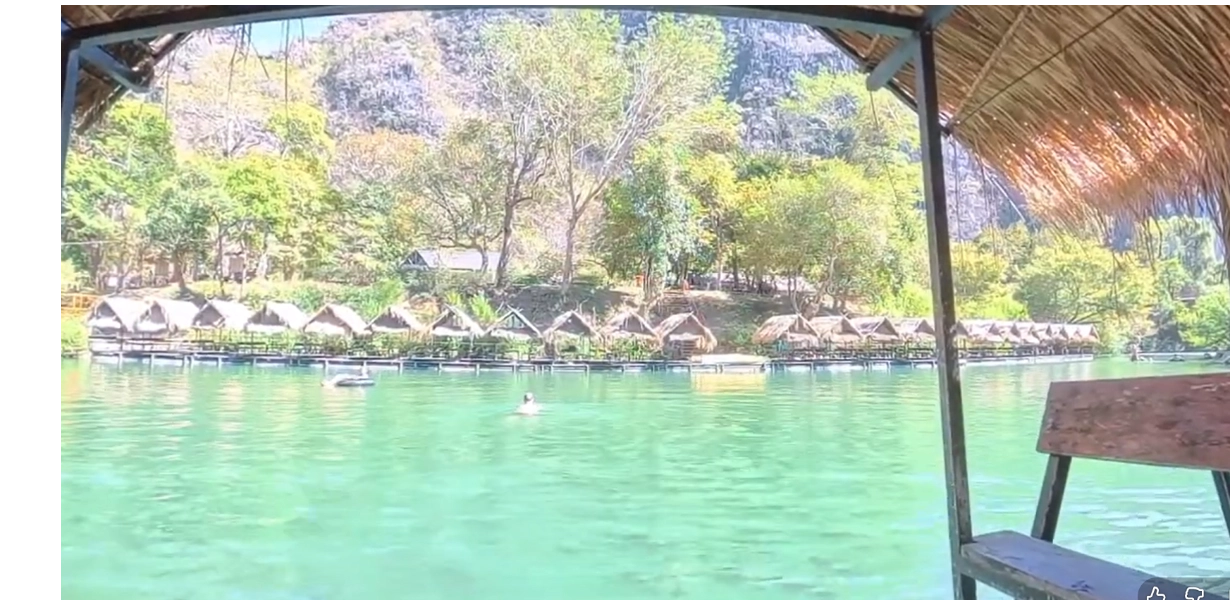 Le lac paradisiaque de Thafalang