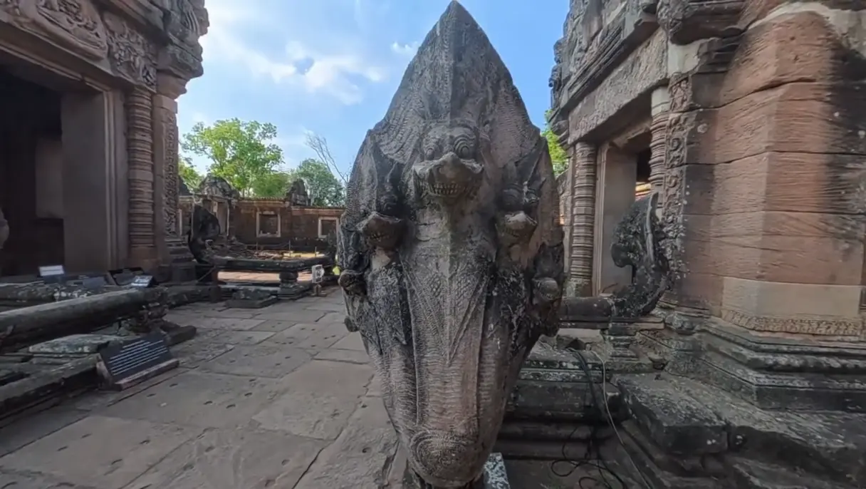Photo illustrant l'article : BURIRAM Temples Khmers & Volcan Sacré